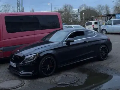 Brugt Mercedes 200 247 HK (181 kW) 2016 Sort Coupe