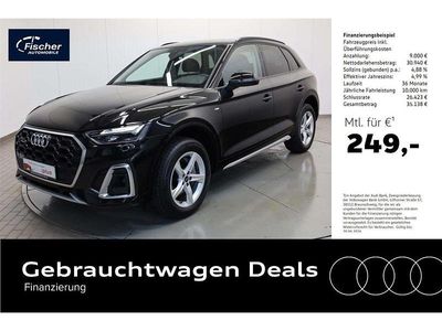 Gebraucht Audi Q5 S-Line 204 PS (150 kW) 2023 Mythosschwarz metallic SUV