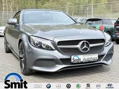 Usata Mercedes C220 170 CV (125 kW) 2017 Grigio Cabrio