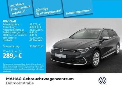 Usata VW Golf Alltrack 200 CV (147 kW) 2024 Grigio Station wagon