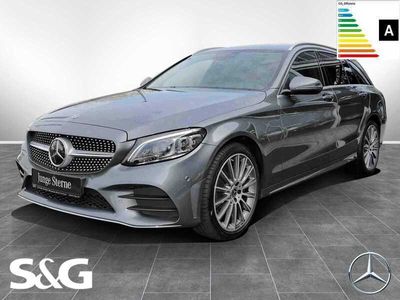 gebraucht Mercedes C220 d T 4M COMAND+M-LED+RüKam+19+Smartph