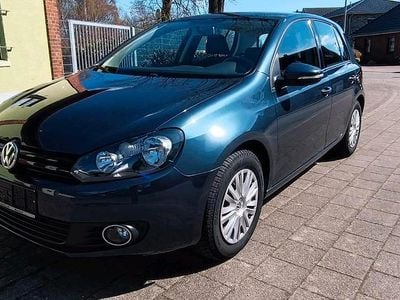Usata VW Golf VI 80 CV (58 kW) 2009 Blu Utilitaria