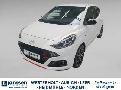 Gebraucht Hyundai i10 N Line 101 PS (74 kW) 2023 Weiß Kleinwagen