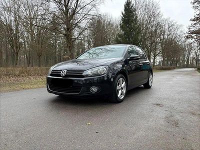 Gebraucht VW Golf VI Highline 122 PS (89 kW) 2010 Schwarz Kleinwagen
