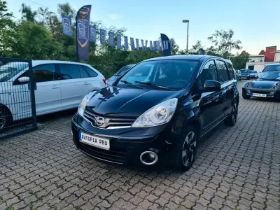 Gebraucht Nissan Note I-Way 88 PS (64 kW) 2012 Schwarz Kleinwagen