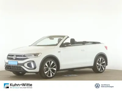 Gebraucht VW T-Roc Cabriolet R-line 150 PS (110 kW) 2025 Pure white Cabrio
