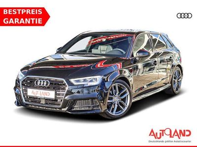 Gebraucht Audi A3 S-Line 150 PS (110 kW) 2019 Mythosschwarz metallic Limousine