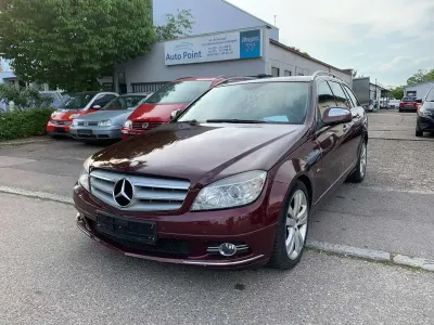 Gebraucht Mercedes C200 136 PS (100 kW) 2008 Carneolrot  metalliclack Kombi