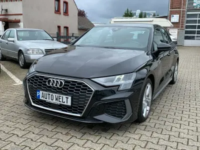 Gebraucht Audi A3 S-Line 110 PS (80 kW) 2021 Schwarz Limousine