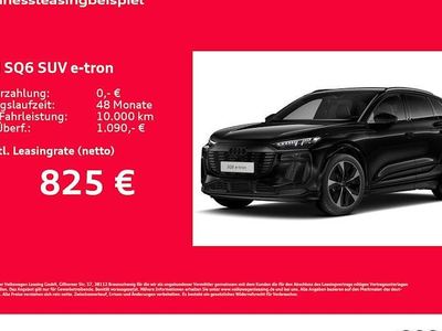 Neu Audi SQ6 e-tron Ambiente 380 kW (517 PS) 2026 Schwarz SUV