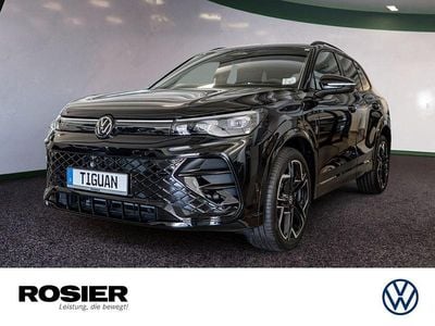 Schwarz / grenadillschwarz Gebraucht 2025 VW Tiguan R-line SUV | 58.680 € (Teuer)