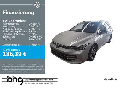 Gebraucht VW Golf VIII Life 150 PS (110 kW) 2025 Silber Kombi
