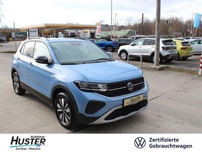 Gebraucht VW T-Cross Goal 116 PS (85 kW) 2025 Clear blue metallic 7232 (metallic) SUV
