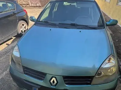 Gebraucht Renault Clio 2003 Blau Kleinwagen