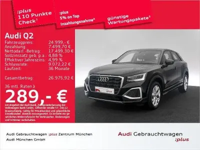 Gebraucht Audi Q2 Advanced Plus 150 PS (110 kW) 2023 Brillantschwarz SUV