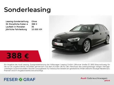 Gebraucht Audi A4 S-Line 265 PS (194 kW) 2023 Mythosschwarz metallic Kombi