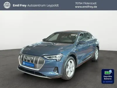 Gebraucht Audi e-tron Sportback Advanced 300 kW (408 PS) 2023 Plasmablau metallic SUV