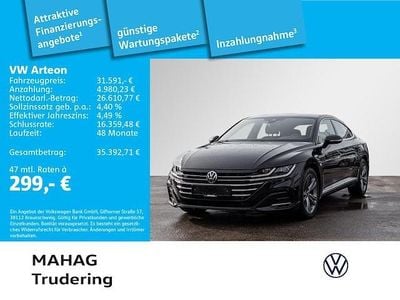 Gebraucht VW Arteon R-line 190 PS (139 kW) 2022 Schwarz Limousine