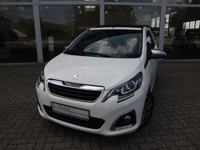 gebraucht Peugeot 108 5-t. TOP Collection VTi 72 Klima Stoffdach SHZ DAB Bluet