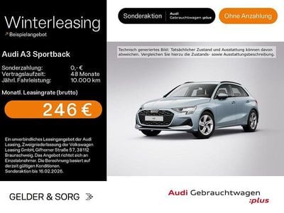 Pfeilgrau perleffekt Gebraucht 2024 Audi A3 Advanced Limousine | 27.990 € (Guter Preis)
