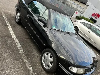 Gebraucht Opel Astra Cabriolet 85 PS (62 kW) 1997 Schwarz Cabrio