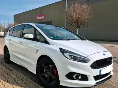 Gebraucht Ford S-MAX ST-Line 241 PS (177 kW) 2019 Weiß Van / Kleinbus