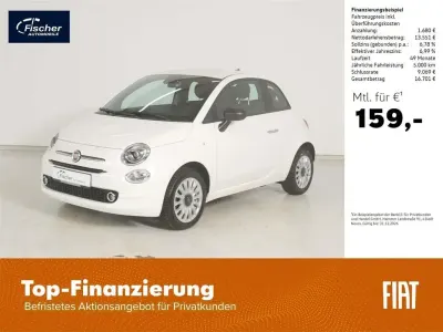 Gebraucht Fiat 500 Dolcevita 69 PS (50 kW) 2024 Gelato weiß Limousine