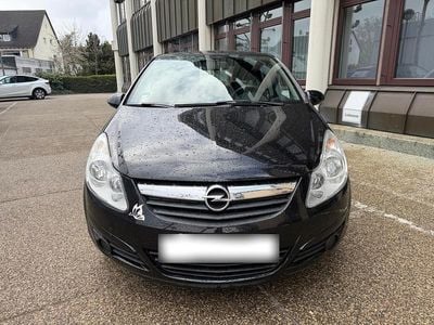 Gebraucht Opel Corsa 80 PS (58 kW) 2008 Schwarz Kleinwagen