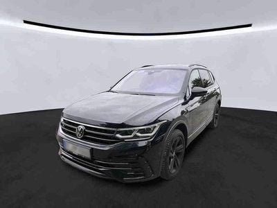 Schwarz Gebraucht 2022 VW Tiguan Allspace R-line SUV | 26.990 € (Guter Preis)