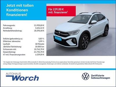 Gebraucht VW Taigo R-line 150 PS (110 kW) 2022 SUV
