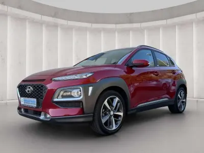 Gebraucht Hyundai Kona Premium 120 PS (88 kW) 2021 Rot SUV