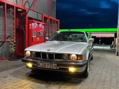 Brugt BMW 735 211 HK (155 kW) 1990 Sølv Sedan