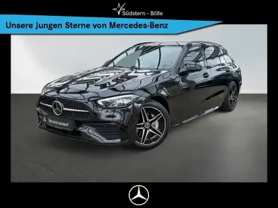 Gebraucht Mercedes C220 AMG 200 PS (147 kW) 2024 Schwarz Limousine