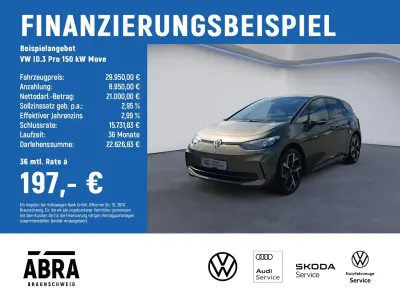 Gebraucht VW ID.3 Pro 150 kW (204 PS) 2024 Grün Kleinwagen