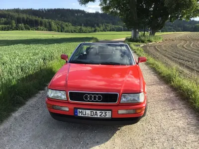 Gebraucht Audi Cabriolet Sport 133 PS (97 kW) 1992 Rot Cabrio