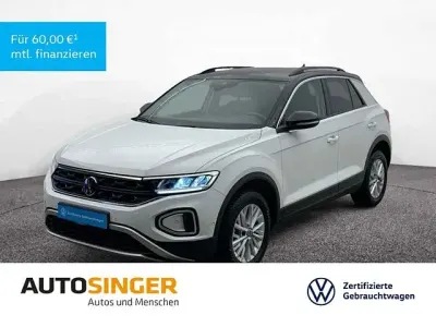 Gebraucht VW T-Roc Life 116 PS (85 kW) 2025 Weiß SUV