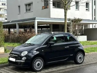Gebraucht Fiat 500 Sport 101 PS (74 kW) 2011 Schwarz Kleinwagen