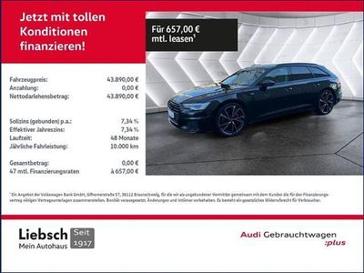 Schwarz Gebraucht 2022 Audi A6 Sport Kombi | 43.890 € (Fairer Preis)