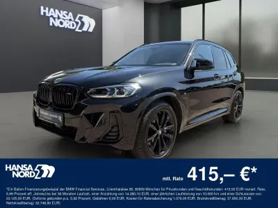 Gebraucht BMW X3 Performance 340 PS (250 kW) 2022 Schwarz / saphirschwarz (metallic) SUV