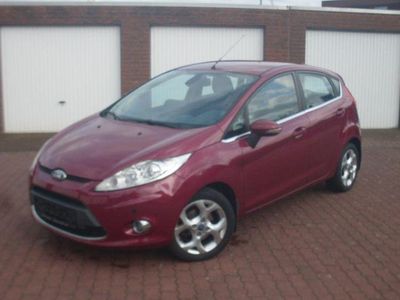 Gebraucht Ford Fiesta Titanium 120 PS (88 kW) 2008 Rot Kleinwagen