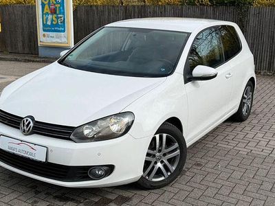Gebraucht VW Golf VI Comfortline 122 PS (89 kW) 2009 Weiß Kleinwagen