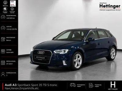 Gebraucht Audi A3 Sport 150 PS (110 kW) 2019 Blau Limousine