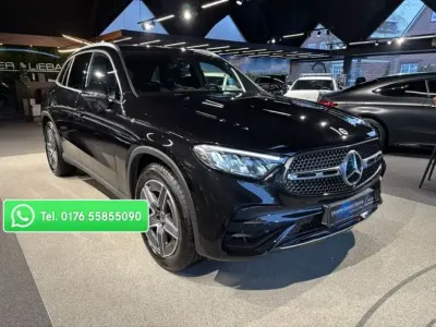Gebraucht Mercedes GLC220 AMG line 197 PS (144 kW) 2025 Lack obsidianschwarz SUV