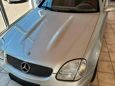 Gebraucht Mercedes SLK200 120 PS (88 kW) 2000 Silber Cabrio