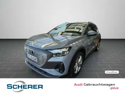 Gebraucht Audi Q4 e-tron Basis 125 kW (170 PS) 2023 Kieselgrau SUV