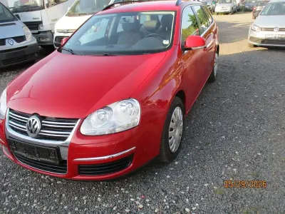 Gebraucht VW Golf VI Comfortline 105 PS (77 kW) 2009 Rot Kleinwagen