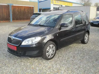 Gebraucht Skoda Roomster Plus Edition 105 PS (77 kW) 2012 Schwarzmagic perleffekt Van / Kleinbus