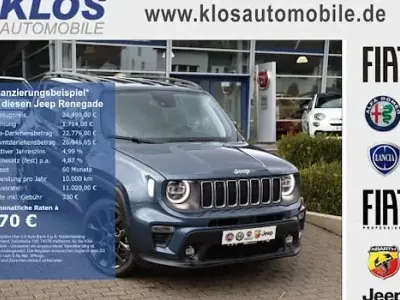 Brugt Jeep Renegade 131 HK (96 kW) 2024 Blå SUV