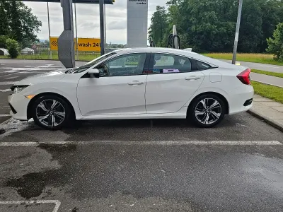 Brugt Honda Civic Elegance 182 HK (133 kW) 2020 Hvid Sedan