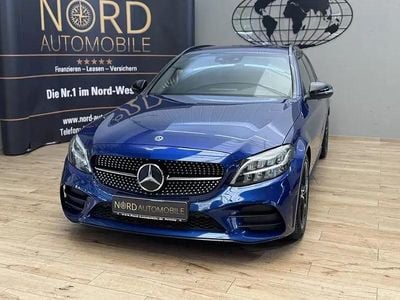 Brugt Mercedes C220 AMG 143 HK (105 kW) 2021 Blå